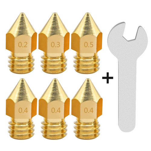 Lot buse laiton pour - 6x,