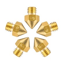 5x Buse Nozzle 0.4mm laiton