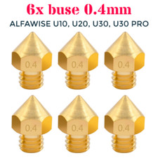 6x Buse 0.4mm embout nozzle