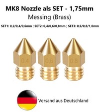 MK8 Ugello ottone / ottone