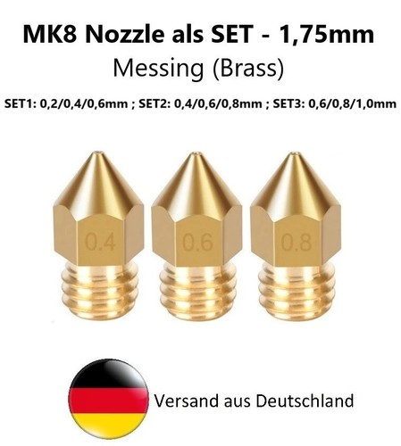 Mk8 ugello ottone - ugello,