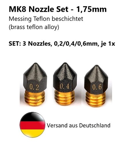 Mk8 ugello set ugelli - ugello, 3